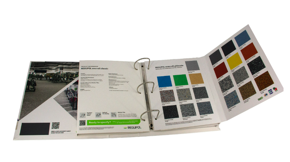 flooring sample binder catalogue