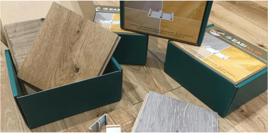 lvt spc flooring packaging box