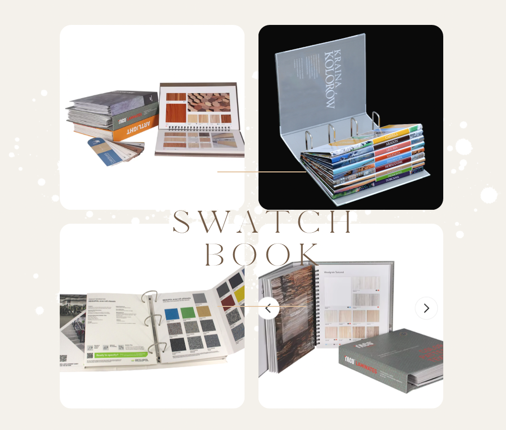 laminates floorings swatch sample book supplier