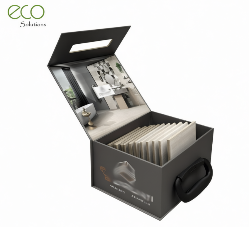 shower floor tile sample display box