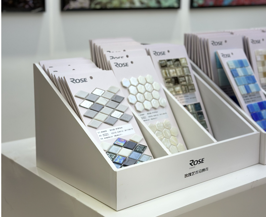 glass mosaic swatch PVC boards