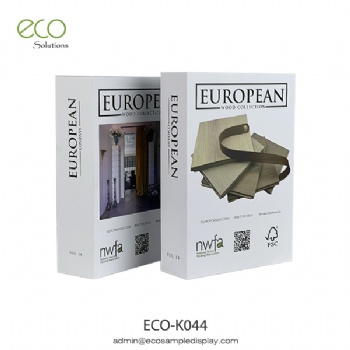 Maunufacturing of wood sample book