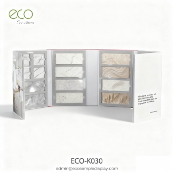 quartz stone porcelain sample display booklet