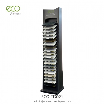 Floor stone display stand
