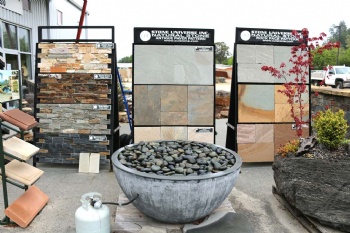 Display Stand for paver stone