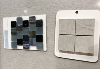 Mosaic swatch card paper sample cards