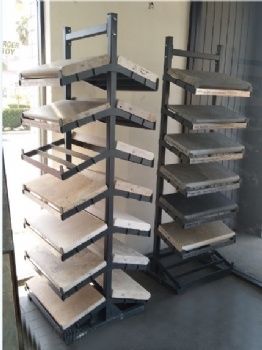 Pool coping stone display stand