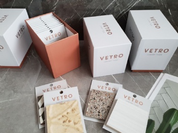 porcelain tile swatch box design