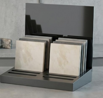 Countertop tile display stand