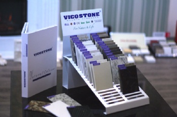 Table Top quartz stone sample display