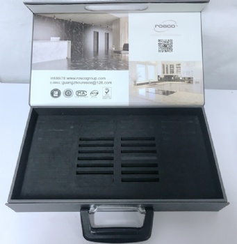 stone sample box design