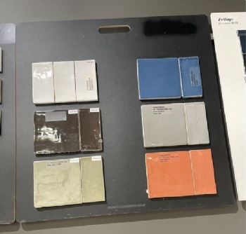 mdf sample boards design for stone,tile flooring