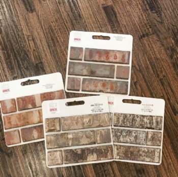 Brick sample boards,brick carry panel