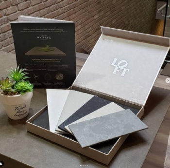 Tile sample box design idea