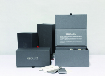 Geoluxe porcealin tile sample box